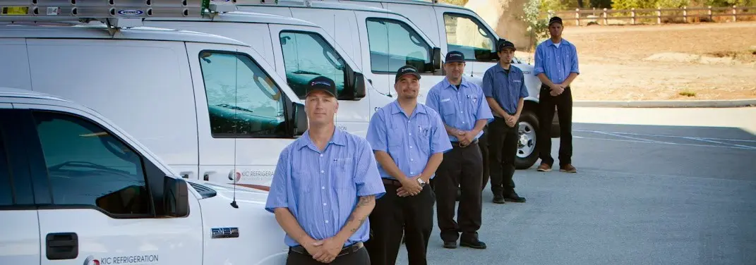 KIC Refrigeration crew ready for Mini Split Repair jobs across Hyde Park